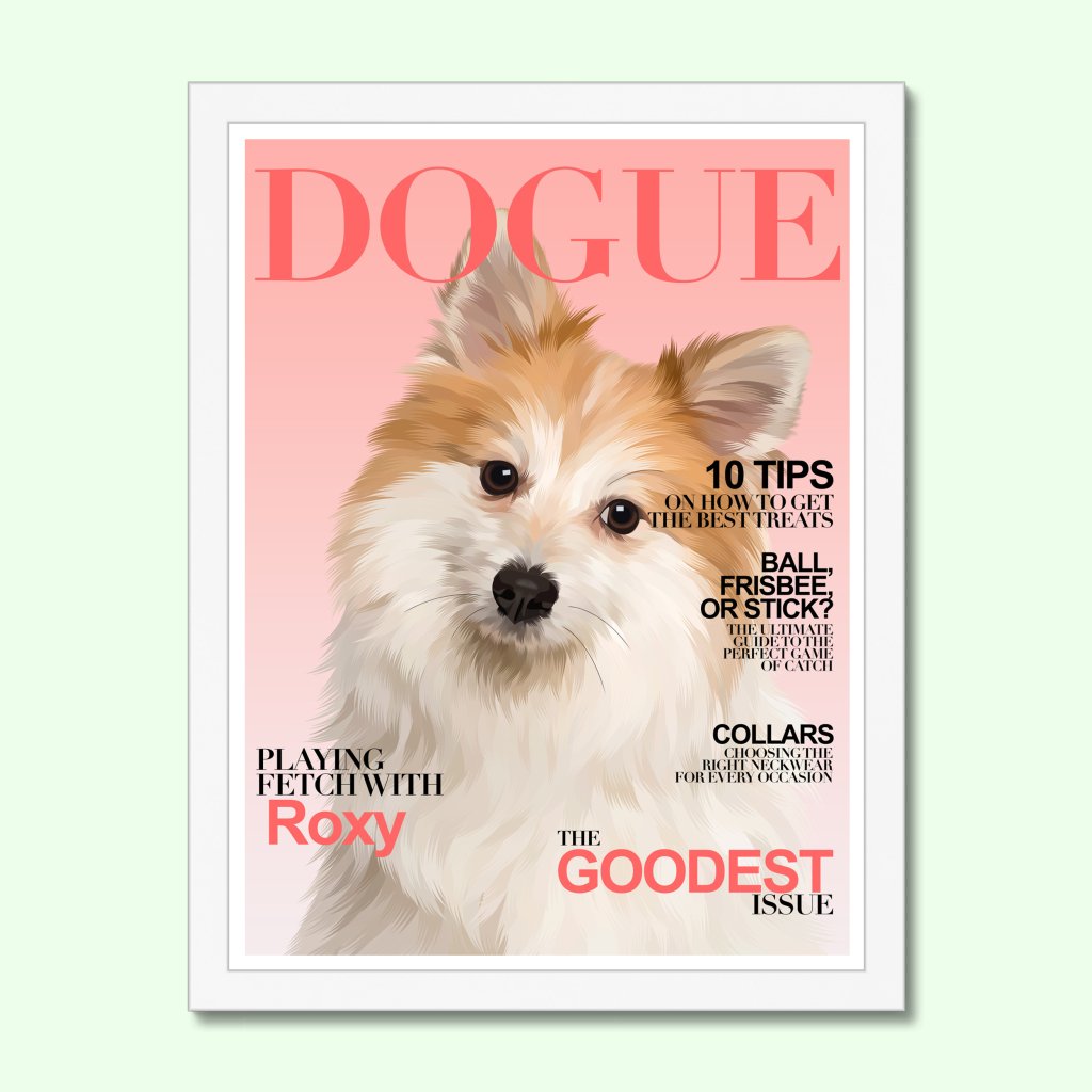 Pet Portraits | Dogue: Custom Pet Portrait | Paw & Glory