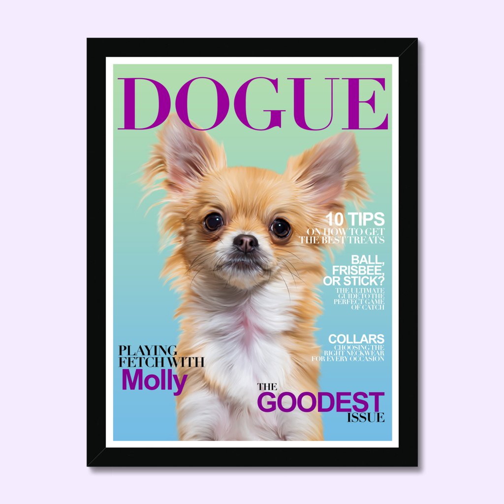 Pet Portraits | Dogue: Custom Pet Portrait | Paw & Glory