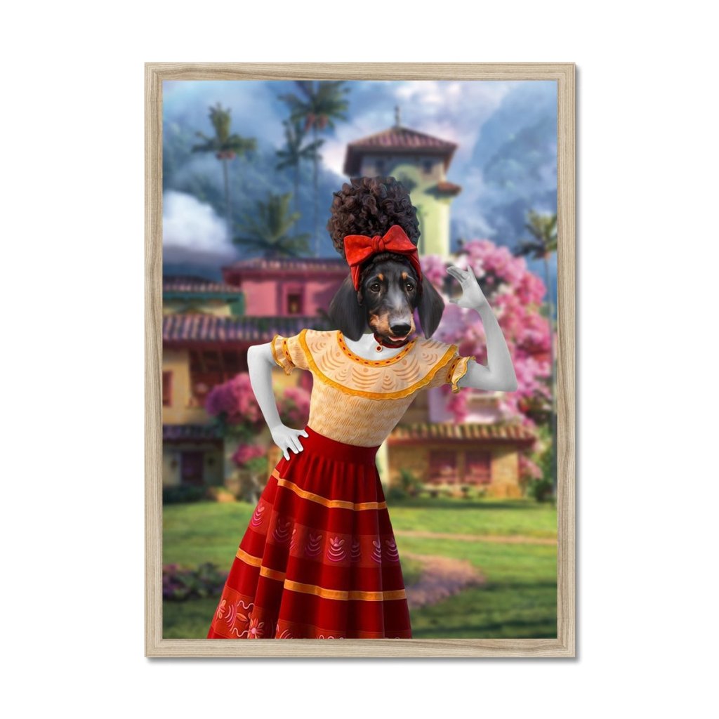 Pet Portraits | Dolores (Encanto Inspired): Custom Pet Portrait | Paw & Glory