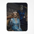 Dowager Countess & Lady Mary (Downton Abbey Inspired): Custom Pet Blanket