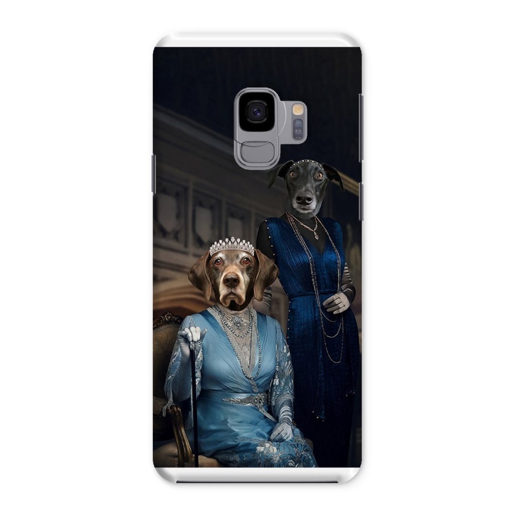 Pet Portraits | Dowager Countess & Lady Mary (Downton Abbey Inspired): Custom Pet Phone Case | Paw & Glory