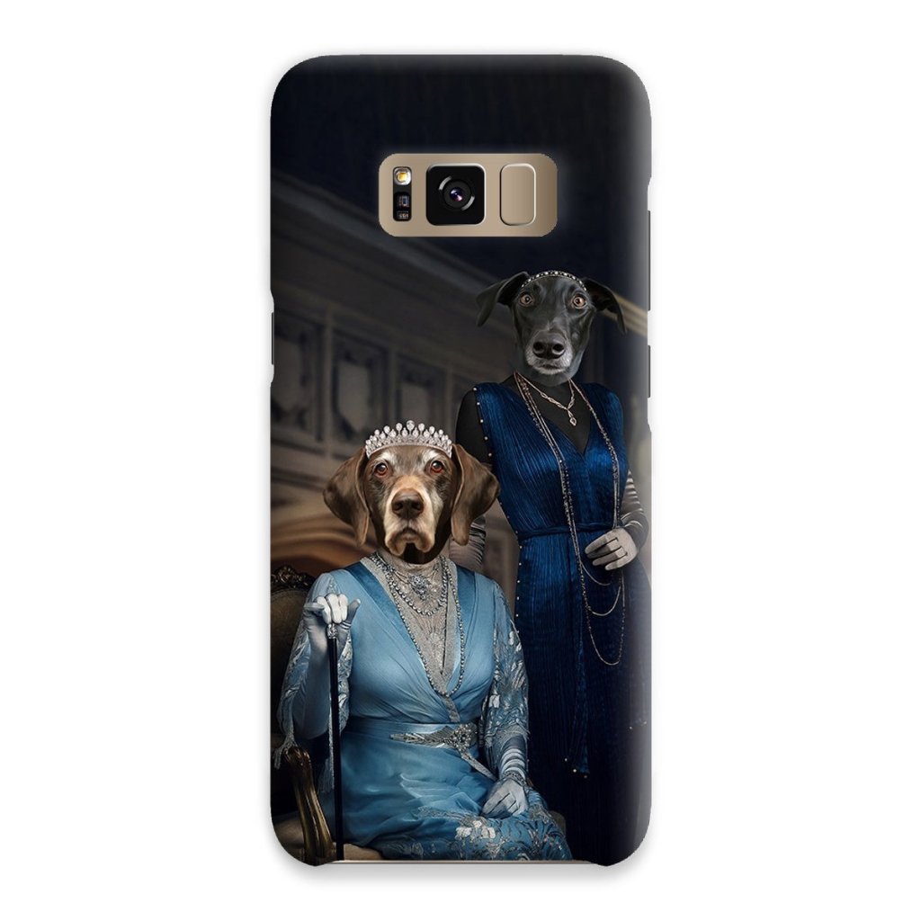 Pet Portraits | Dowager Countess & Lady Mary (Downton Abbey Inspired): Custom Pet Phone Case | Paw & Glory