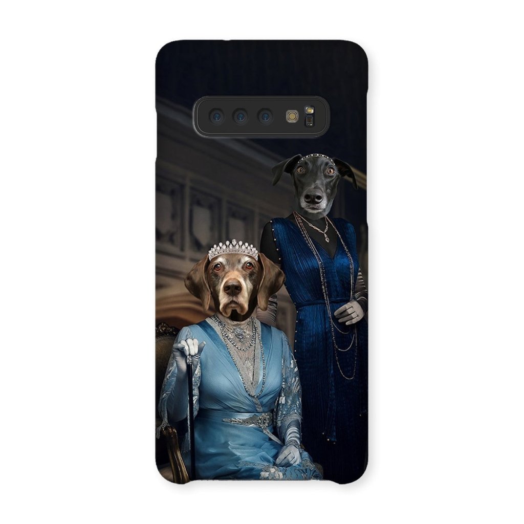 Pet Portraits | Dowager Countess & Lady Mary (Downton Abbey Inspired): Custom Pet Phone Case | Paw & Glory