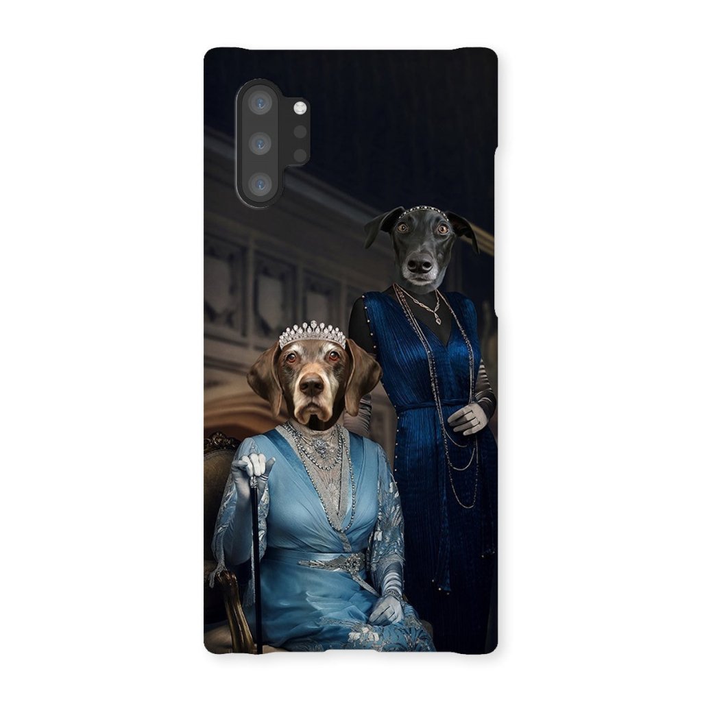 Pet Portraits | Dowager Countess & Lady Mary (Downton Abbey Inspired): Custom Pet Phone Case | Paw & Glory