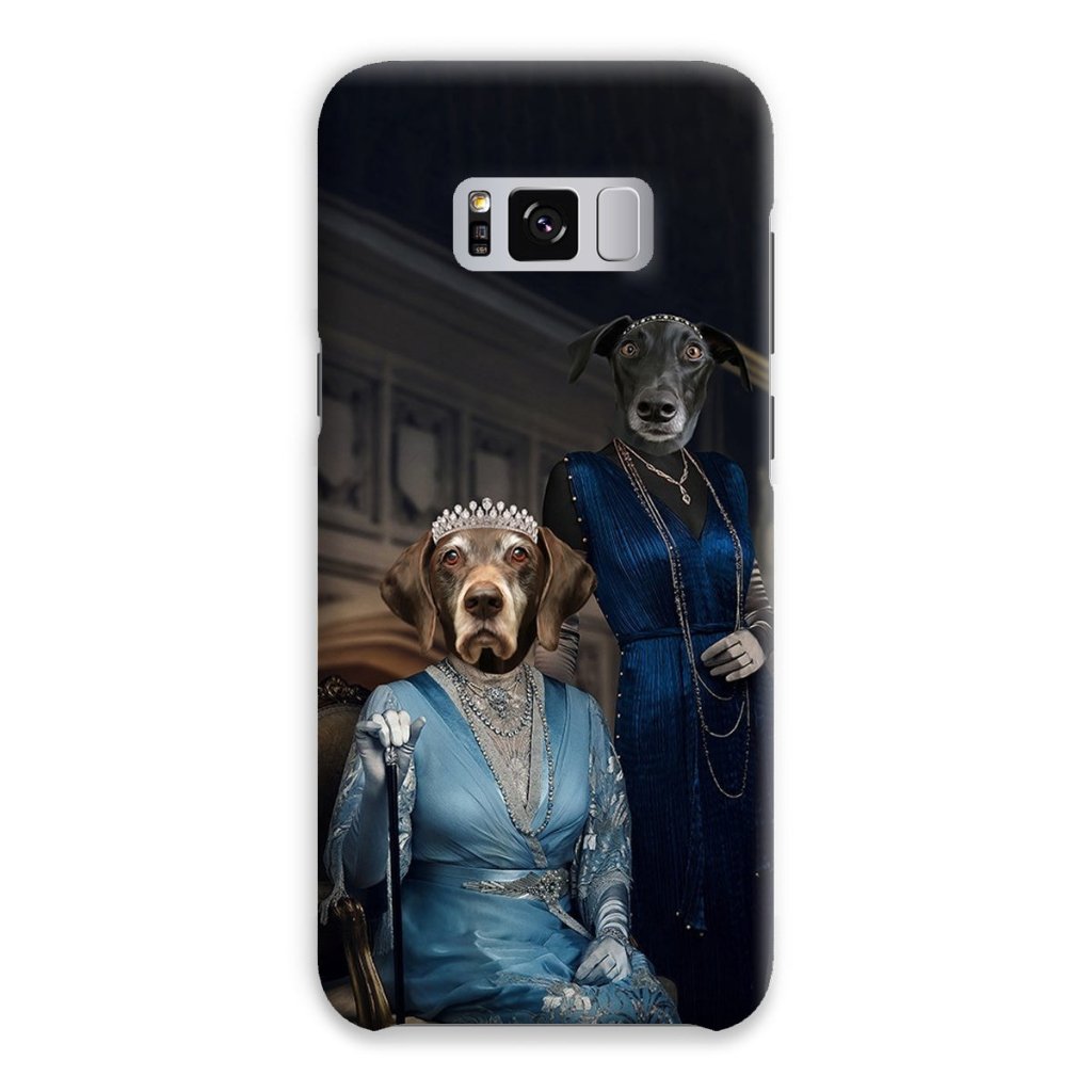 Pet Portraits | Dowager Countess & Lady Mary (Downton Abbey Inspired): Custom Pet Phone Case | Paw & Glory