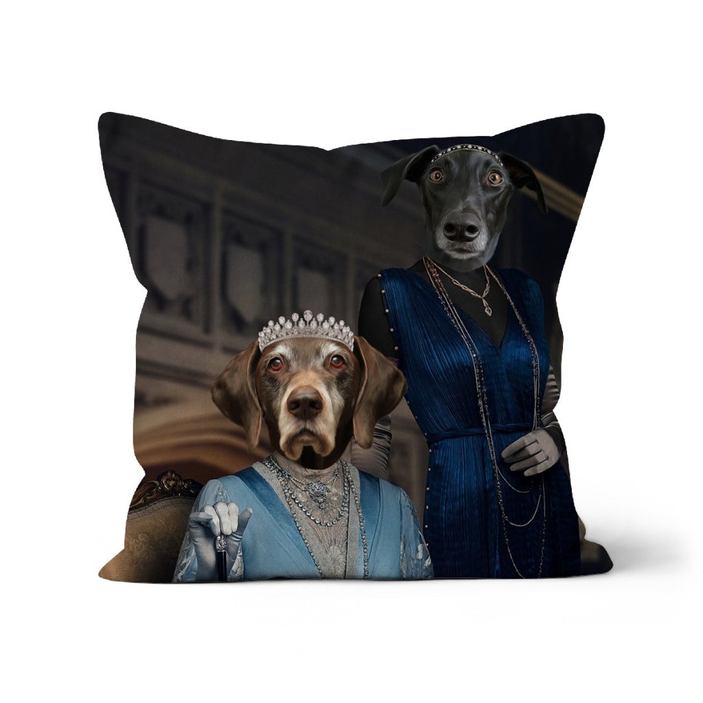 Edwardian Ladies Custom Pet Pillow | Personalised Pet Gift | Paw & Glory