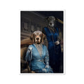 Dowager Countess & Lady Mary (Downton Abbey Inspired): Custom Pet Poster