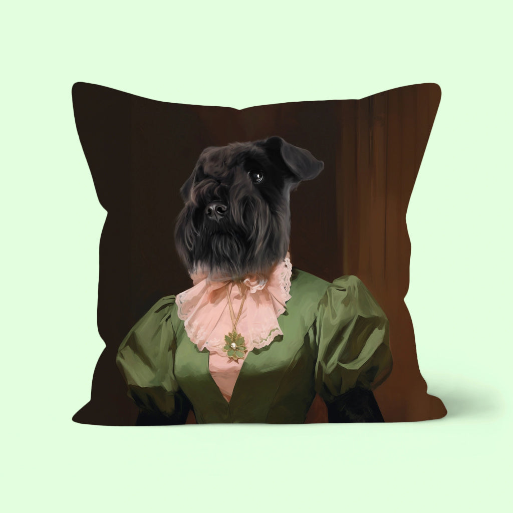 Pet Portraits | Dowager: Custom Pet Pillow | Paw & Glory