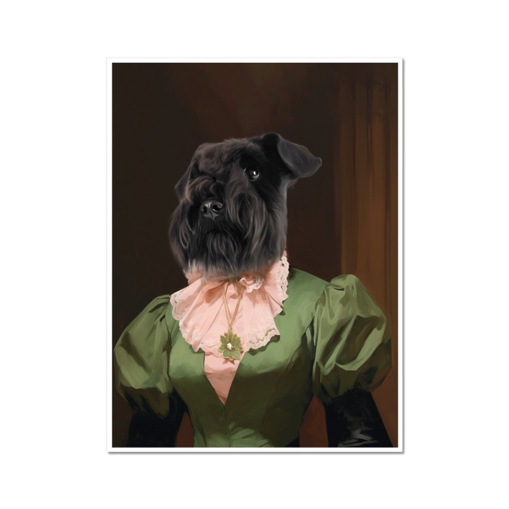 Pet Portraits | Dowager: Custom Pet Poster | Paw & Glory
