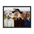 Downton Ladies: Custom Pet Portrait