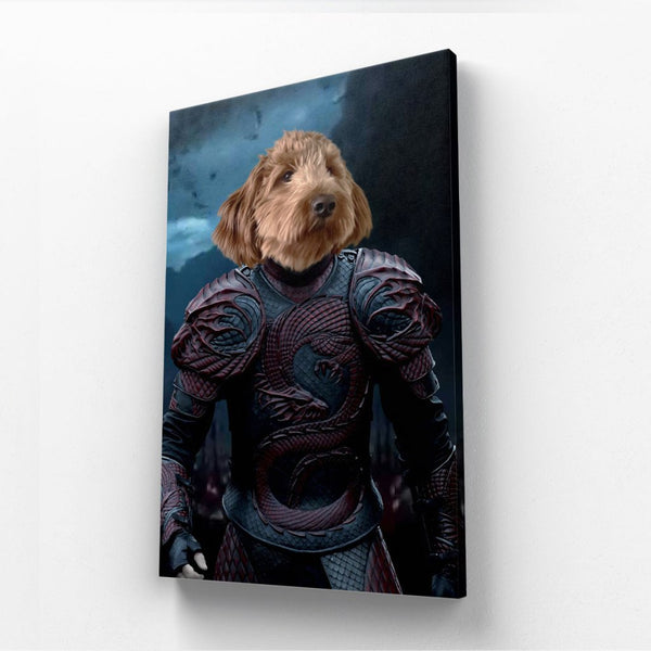 Dark Vampire Count Custom Pet Canvas | Custom Pet Canvas | Paw & Glory