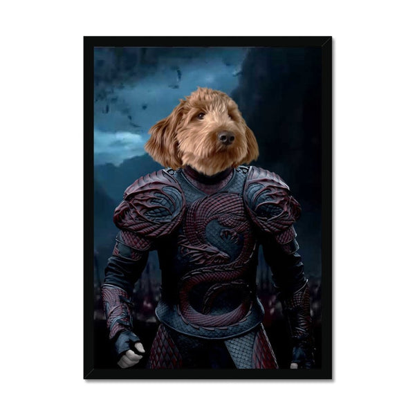 Dark Vampire Count Custom Pet Portrait | Custom Pet Portrait | Paw & Glory