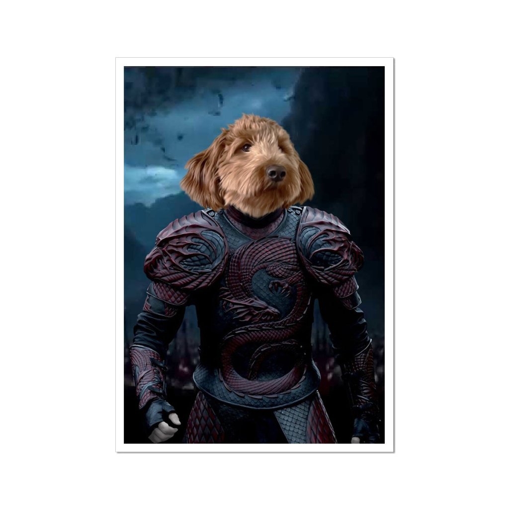 Pet Portraits | Dracula Untold: Custom Pet Poster | Paw & Glory