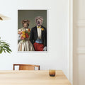 Duke and Duchess: Custom Pet Portrait