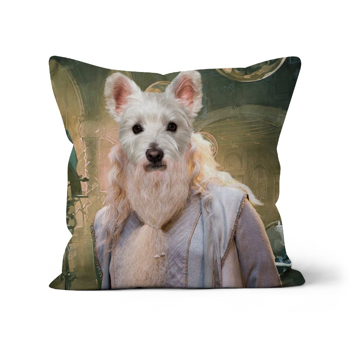 Pet Portraits | Dumbledore (Harry Potter Inspired): Custom Pet Pillow | Paw & Glory