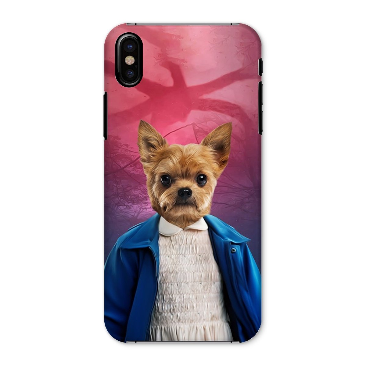 Pet Portraits | Eleven (Stranger Things Inspired): Custom Pet Phone Case | Paw & Glory