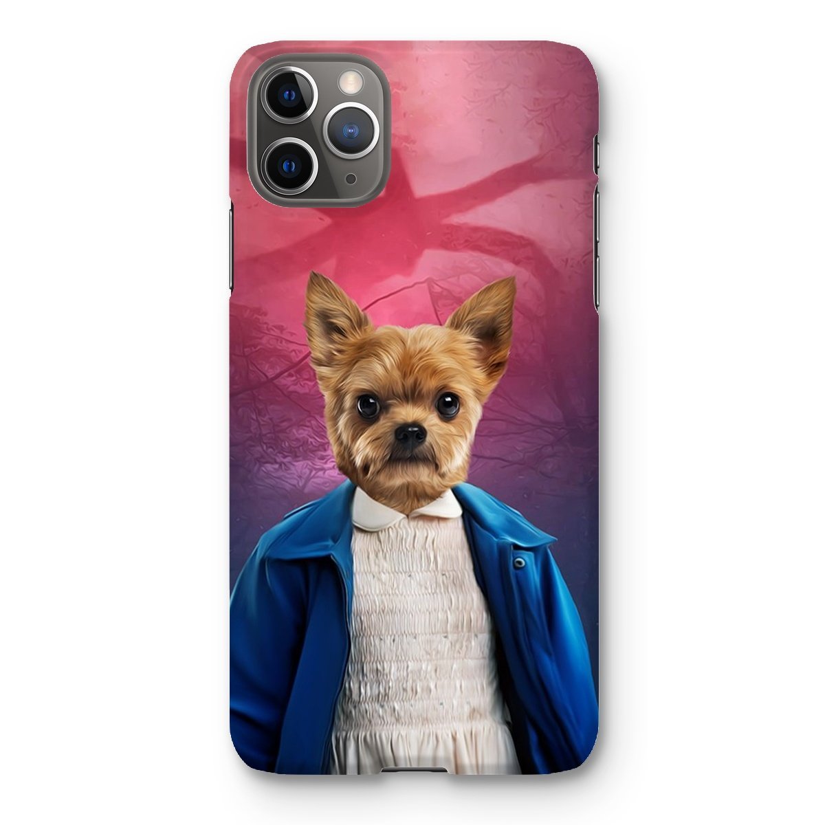 Pet Portraits | Eleven (Stranger Things Inspired): Custom Pet Phone Case | Paw & Glory