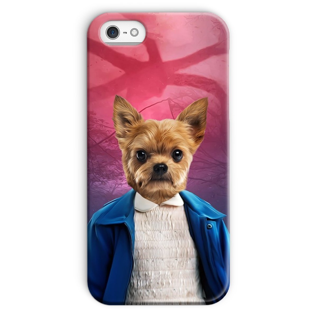Pet Portraits | Eleven (Stranger Things Inspired): Custom Pet Phone Case | Paw & Glory