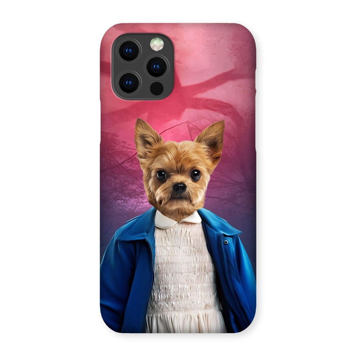 Pet Portraits | Eleven (Stranger Things Inspired): Custom Pet Phone Case | Paw & Glory