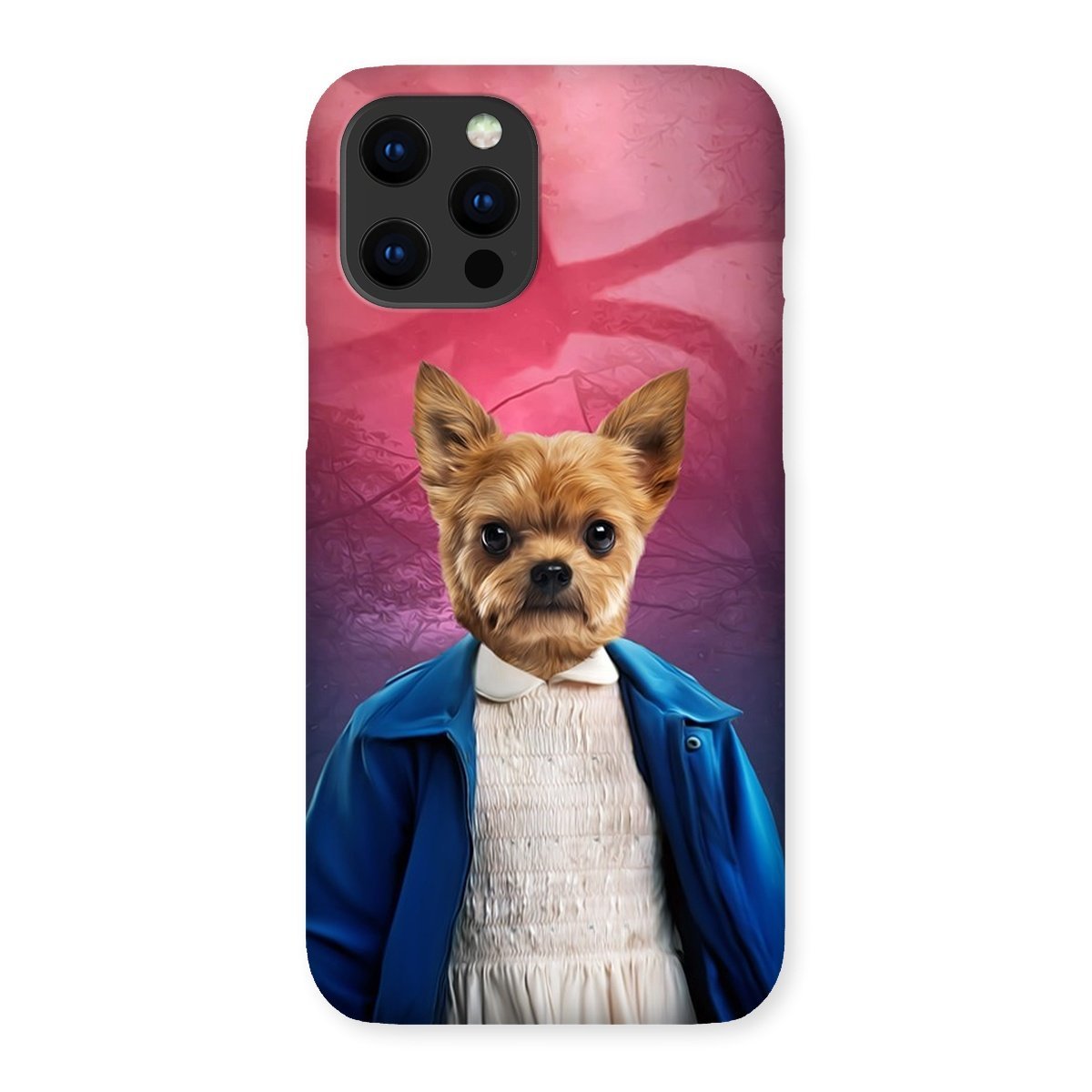 Pet Portraits | Eleven (Stranger Things Inspired): Custom Pet Phone Case | Paw & Glory