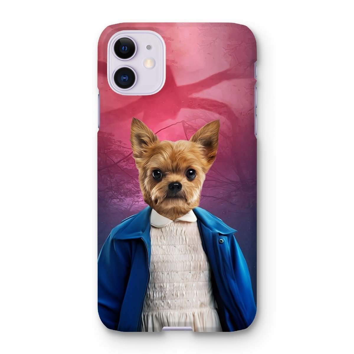 Pet Portraits | Eleven (Stranger Things Inspired): Custom Pet Phone Case | Paw & Glory