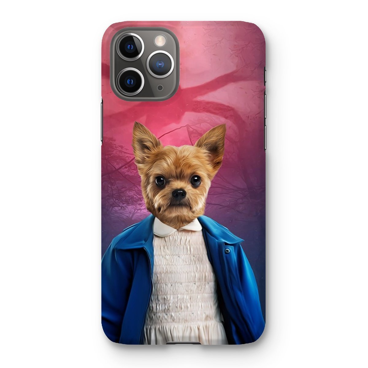 Pet Portraits | Eleven (Stranger Things Inspired): Custom Pet Phone Case | Paw & Glory