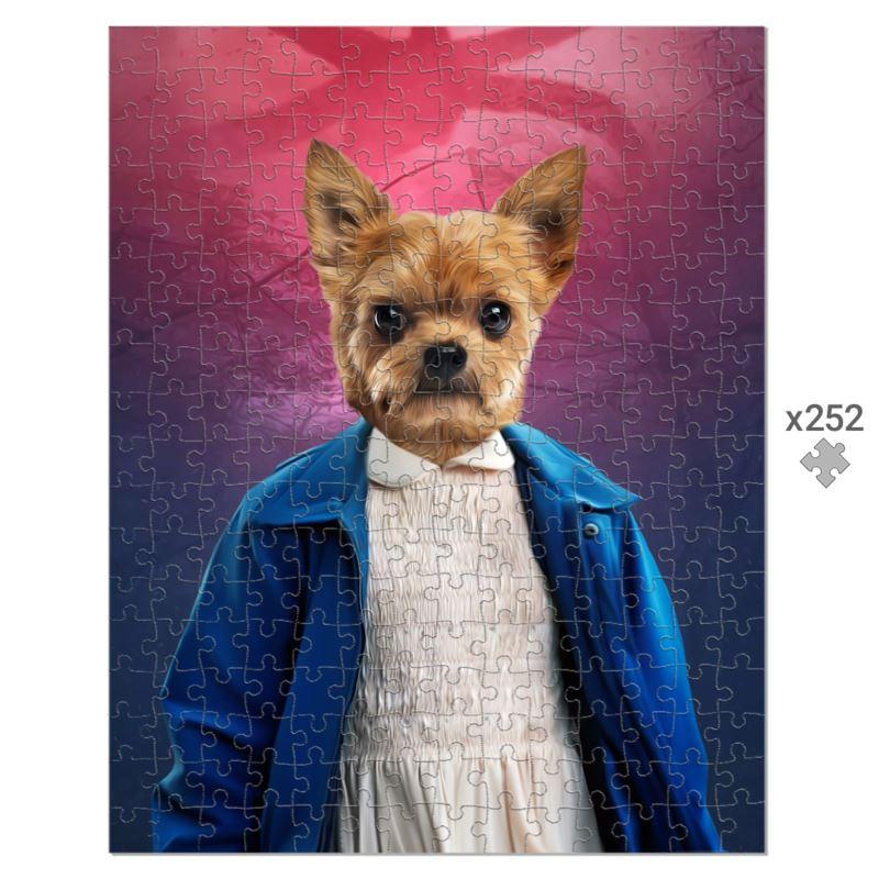 Pet Portraits | Eleven (Stranger Things Inspired): Custom Pet Puzzle | Paw & Glory