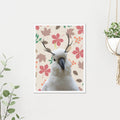 Elk Antlers: Minimalist Pet Poster