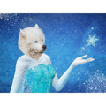 Snow Queen: Custom Digital Download Pet Portrait