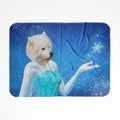 Elsa (Frozen Inspired): Custom Pet Blanket