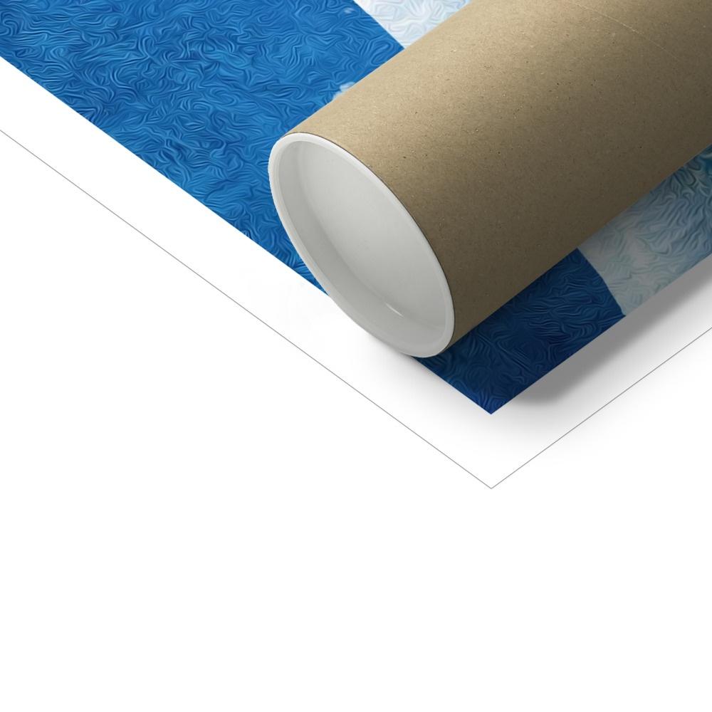 Pet Portraits | Elsa (Frozen Inspired): Custom Pet Poster | Paw & Glory