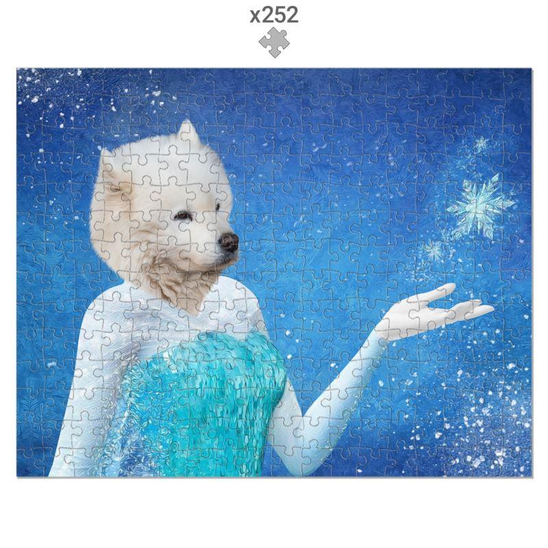 Snow Queen Custom Pet Puzzle | Pet Lover Gift | Paw & Glory