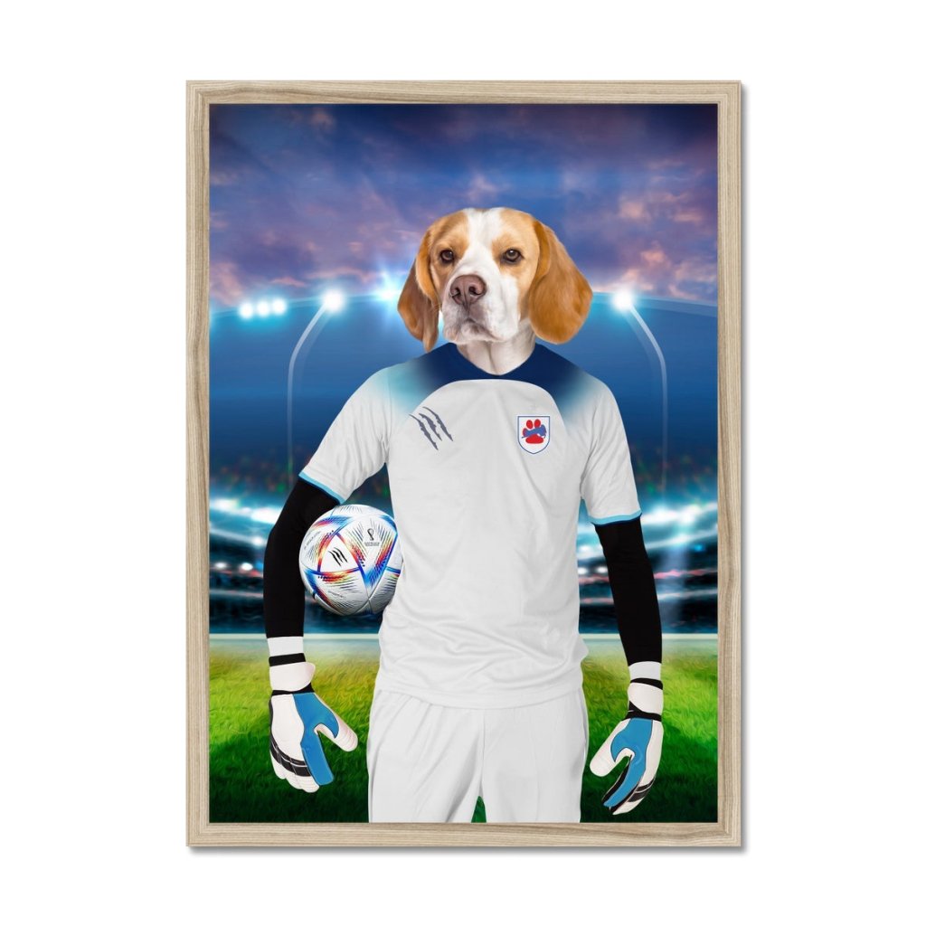 Pet Portraits | England Football Team: Custom Pet Portrait (British Flag Edition) | Paw & Glory