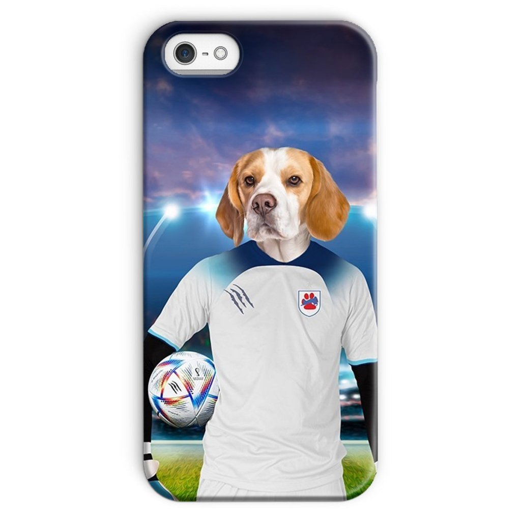 Pet Portraits | England Football Team (FIFA 2022): Custom Pet Phone Case | Paw & Glory