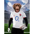 England Rugby Team: Custom Digital Pet Portrait