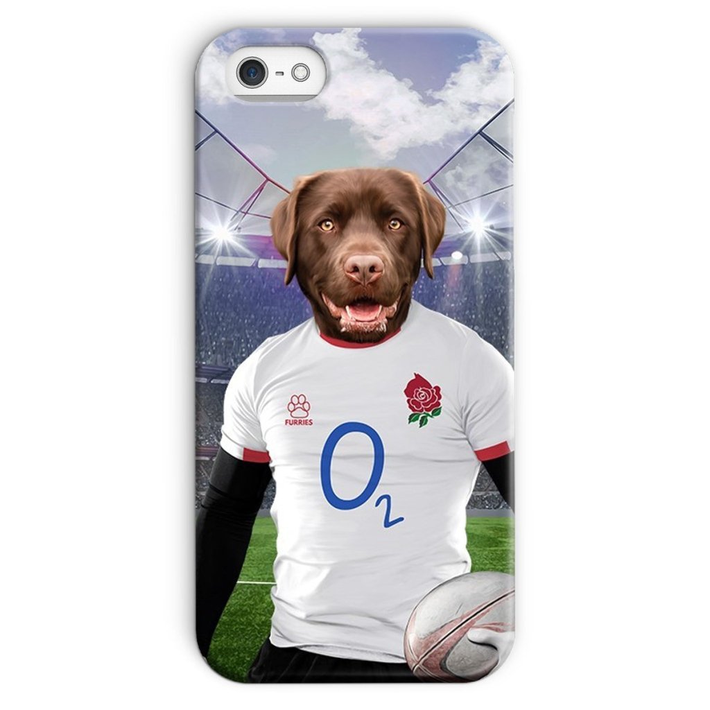Pet Portraits | England Rugby Team: Custom Pet Snap Phone Case | Paw & Glory