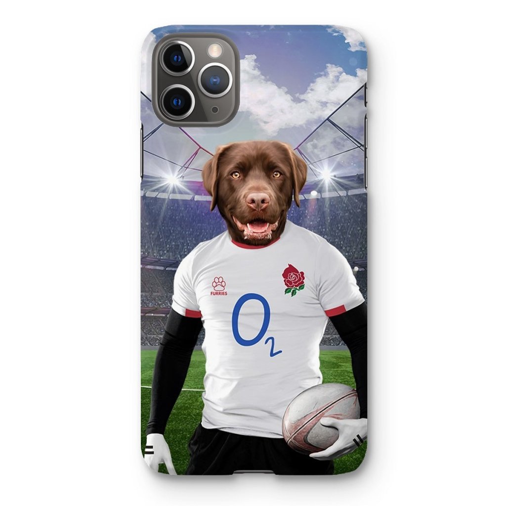 Pet Portraits | England Rugby Team: Custom Pet Snap Phone Case | Paw & Glory