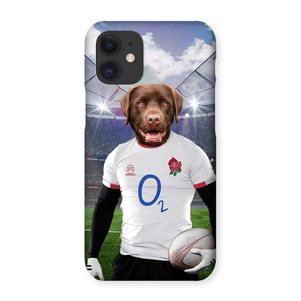 Pet Portraits | England Rugby Team: Custom Pet Snap Phone Case | Paw & Glory