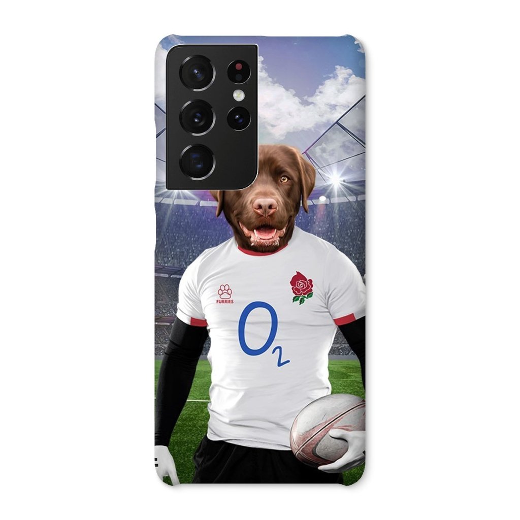 Pet Portraits | England Rugby Team: Custom Pet Snap Phone Case | Paw & Glory