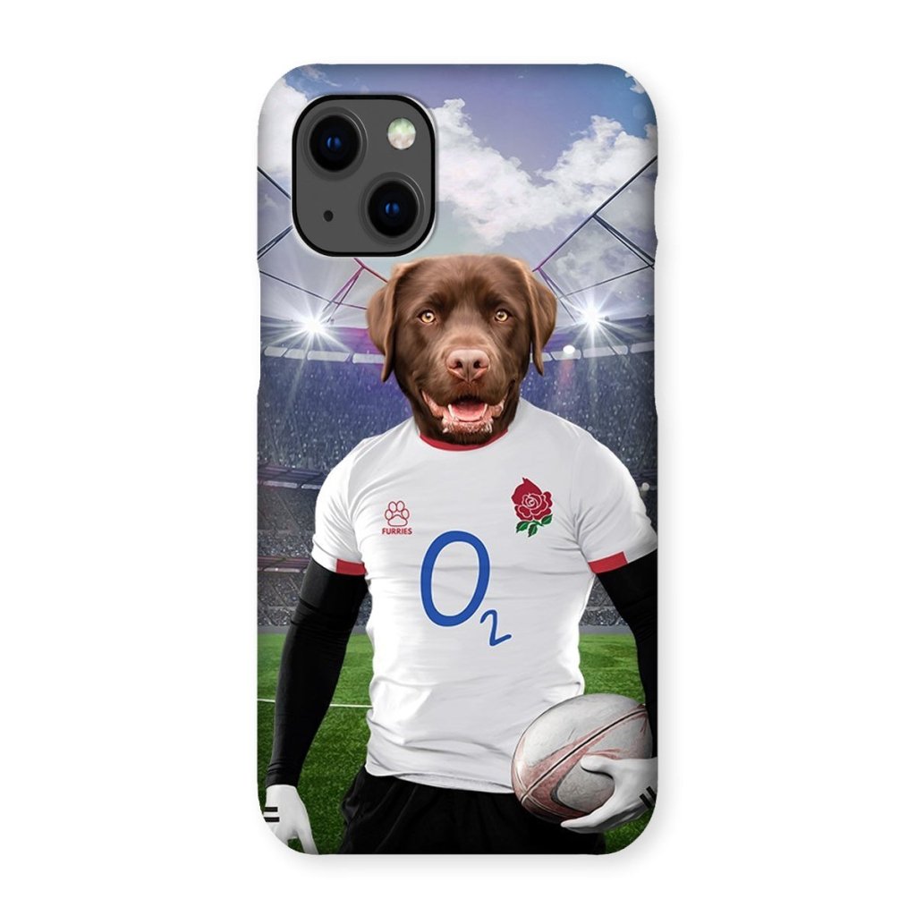 Pet Portraits | England Rugby Team: Custom Pet Snap Phone Case | Paw & Glory
