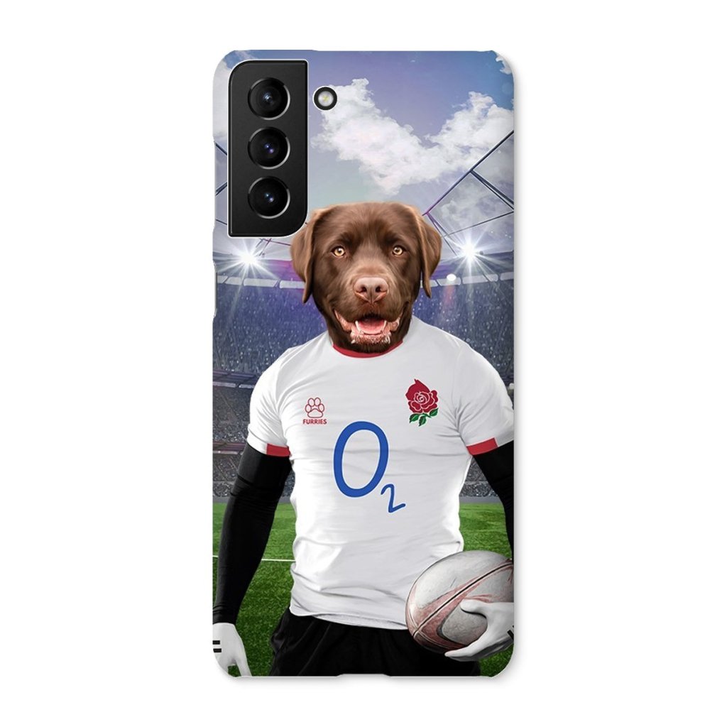Pet Portraits | England Rugby Team: Custom Pet Snap Phone Case | Paw & Glory