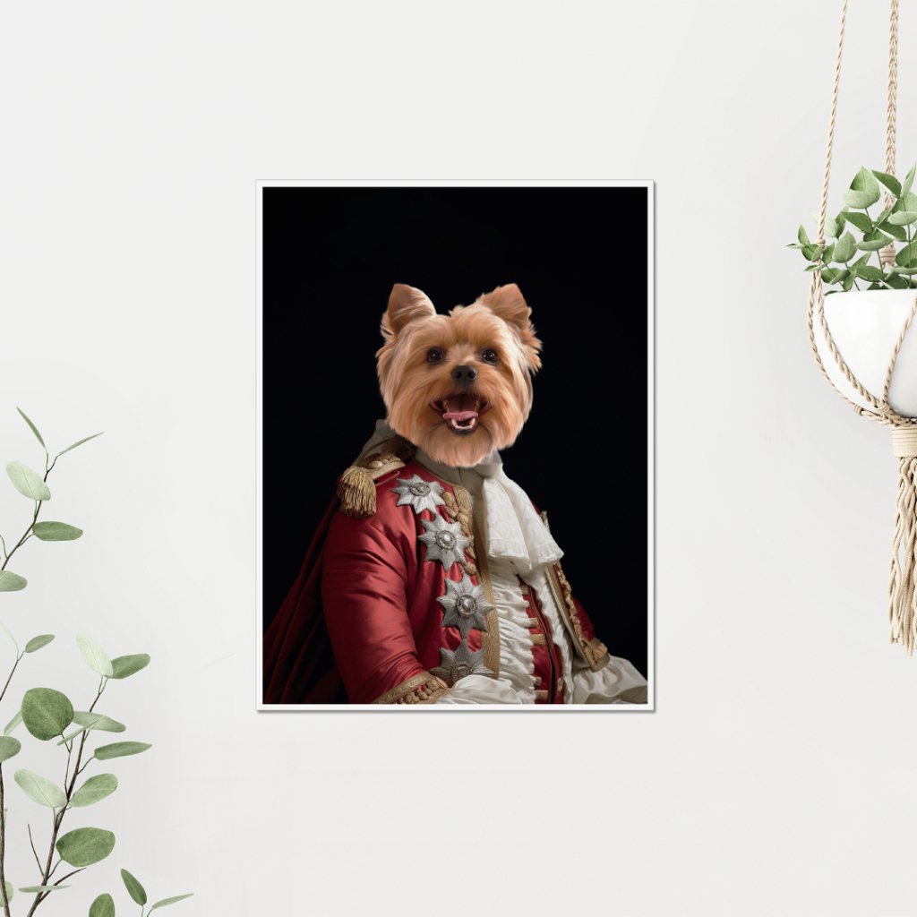 Pet Portraits | Esquire: Custom Pet Poster | Paw & Glory