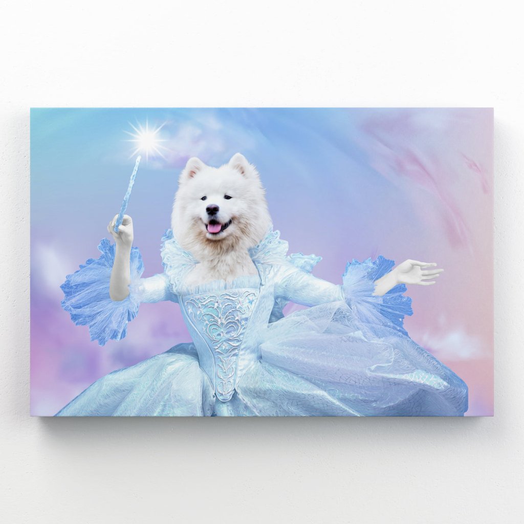 Pet Portraits | Fairy God Mother: Custom Pet Canvas | Paw & Glory