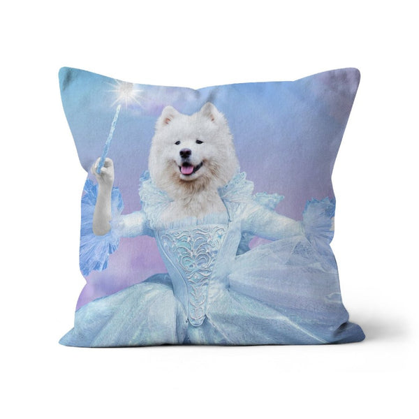 Fairytale Godmother Custom Pet Pillow | Funny Pet Portrait | Paw & Glory