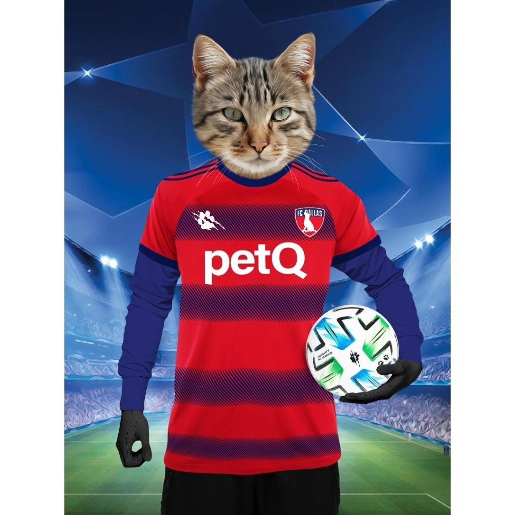 Pet Portraits | FC Pawllas: Custom Digital Download Pet Portrait | Paw & Glory