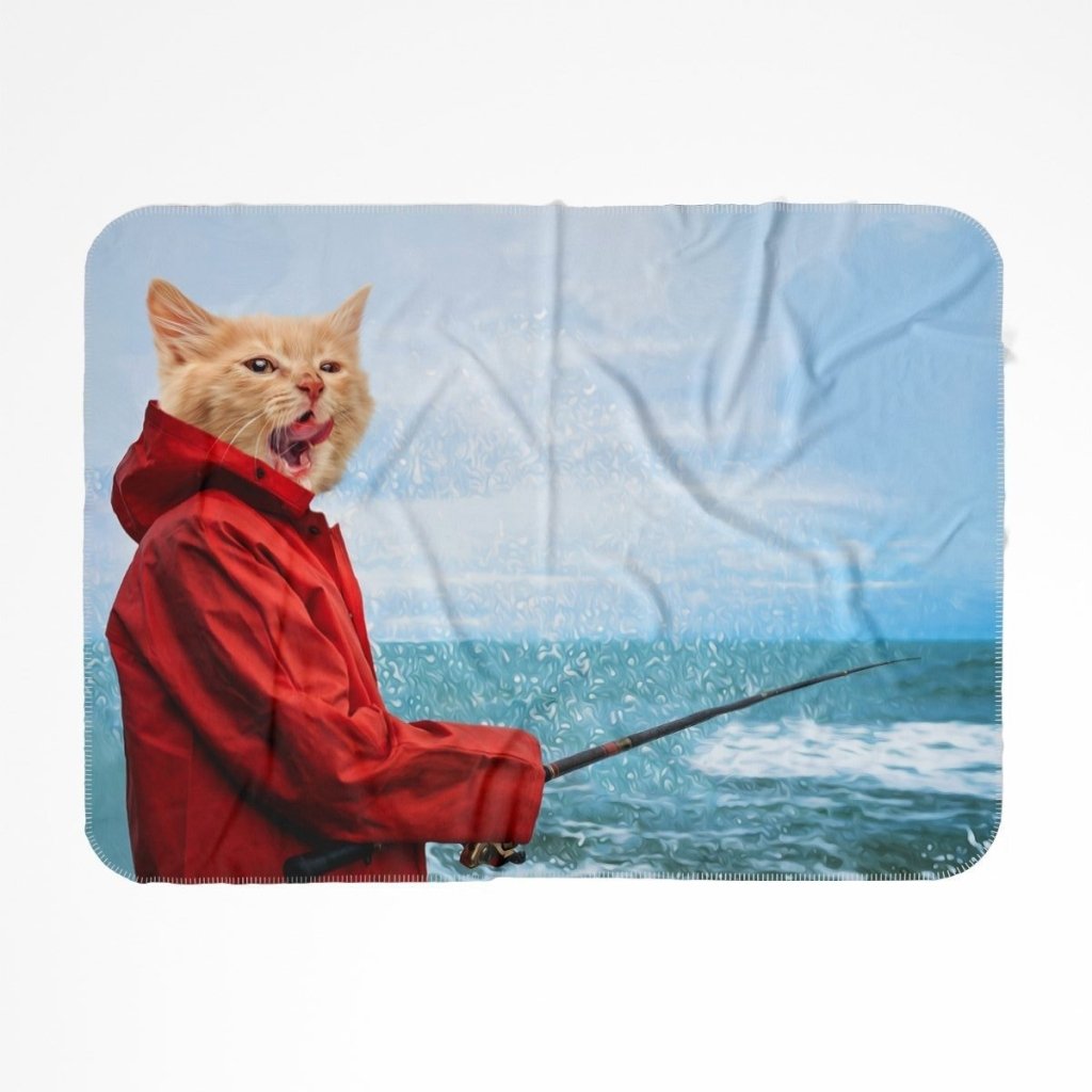 Pet Portraits | Fisherpaw: Custom Pet Blanket | Paw & Glory