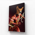 Flash (Marvel Inspired): Custom Pet Canvas