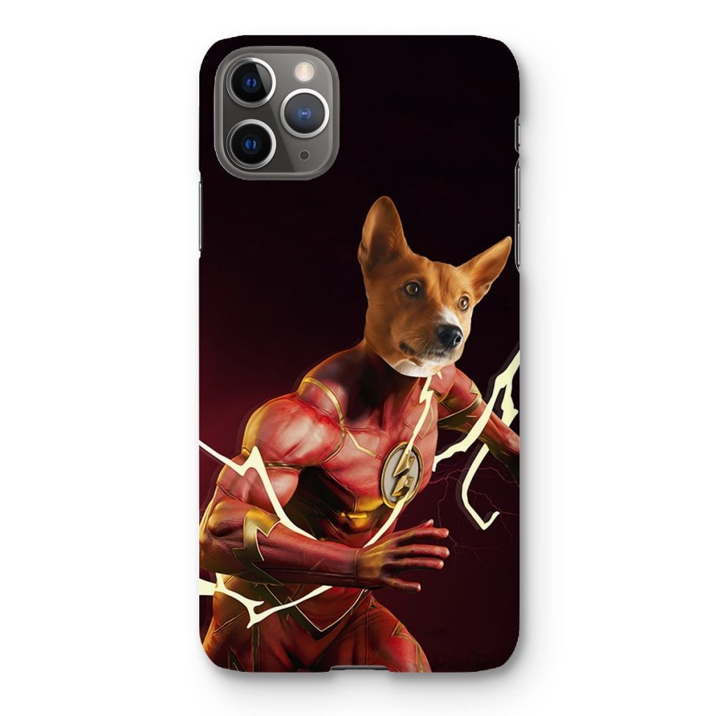 Pet Portraits | Flash (Marvel Inspired): Custom Pet Phone Case | Paw & Glory