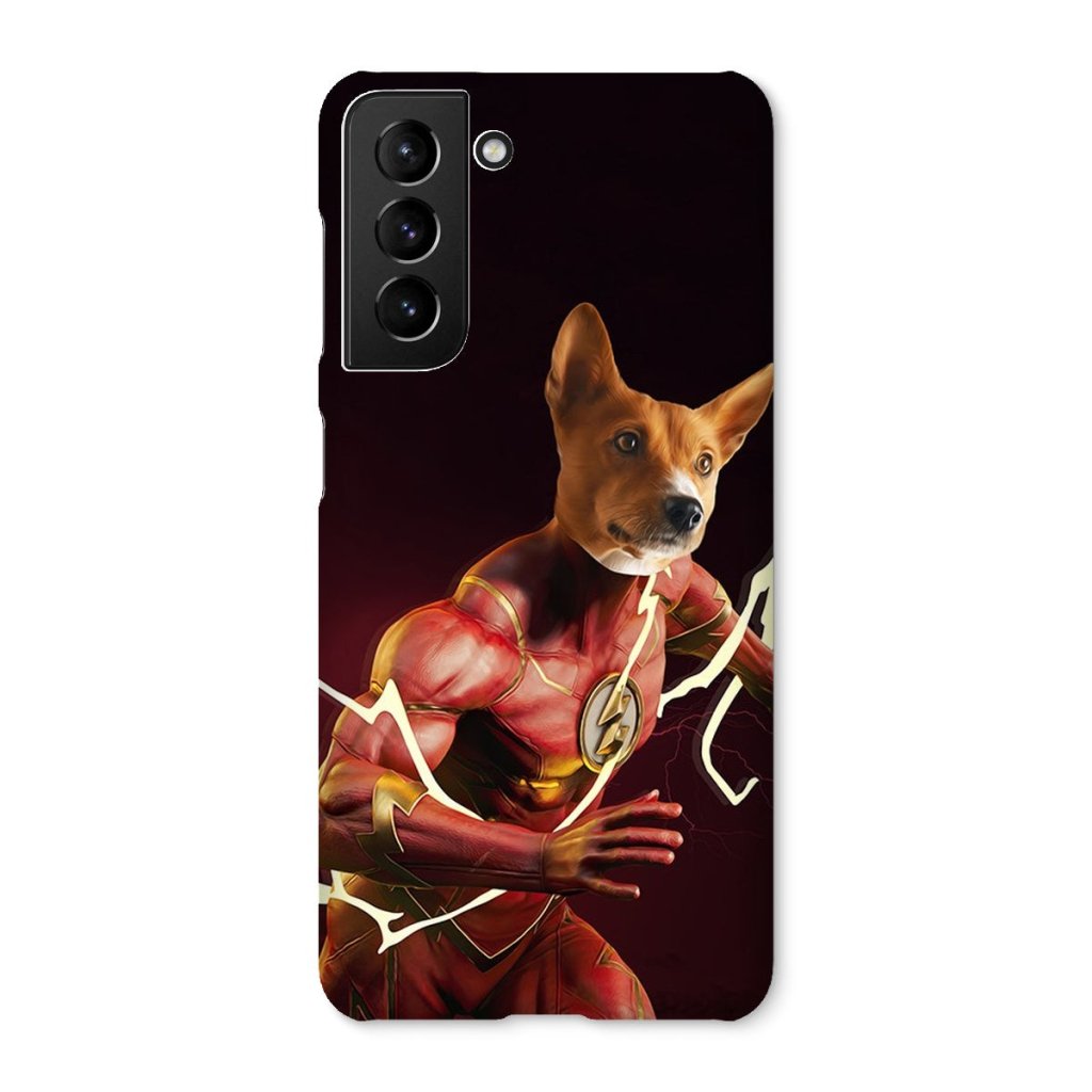 Pet Portraits | Flash (Marvel Inspired): Custom Pet Phone Case | Paw & Glory