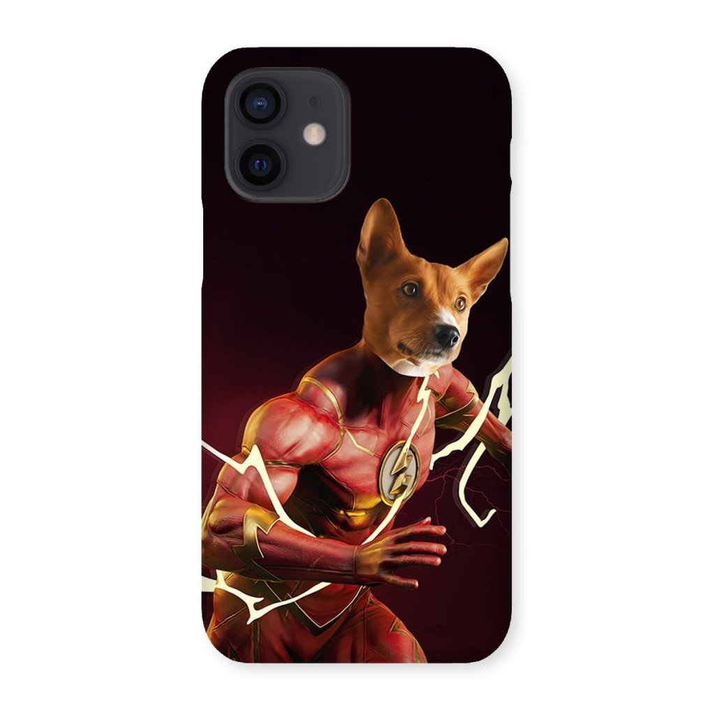 Flash (Marvel Inspired): Custom Pet Phone Case - Paw & Glory - Dog Portraits - Pet Portraits